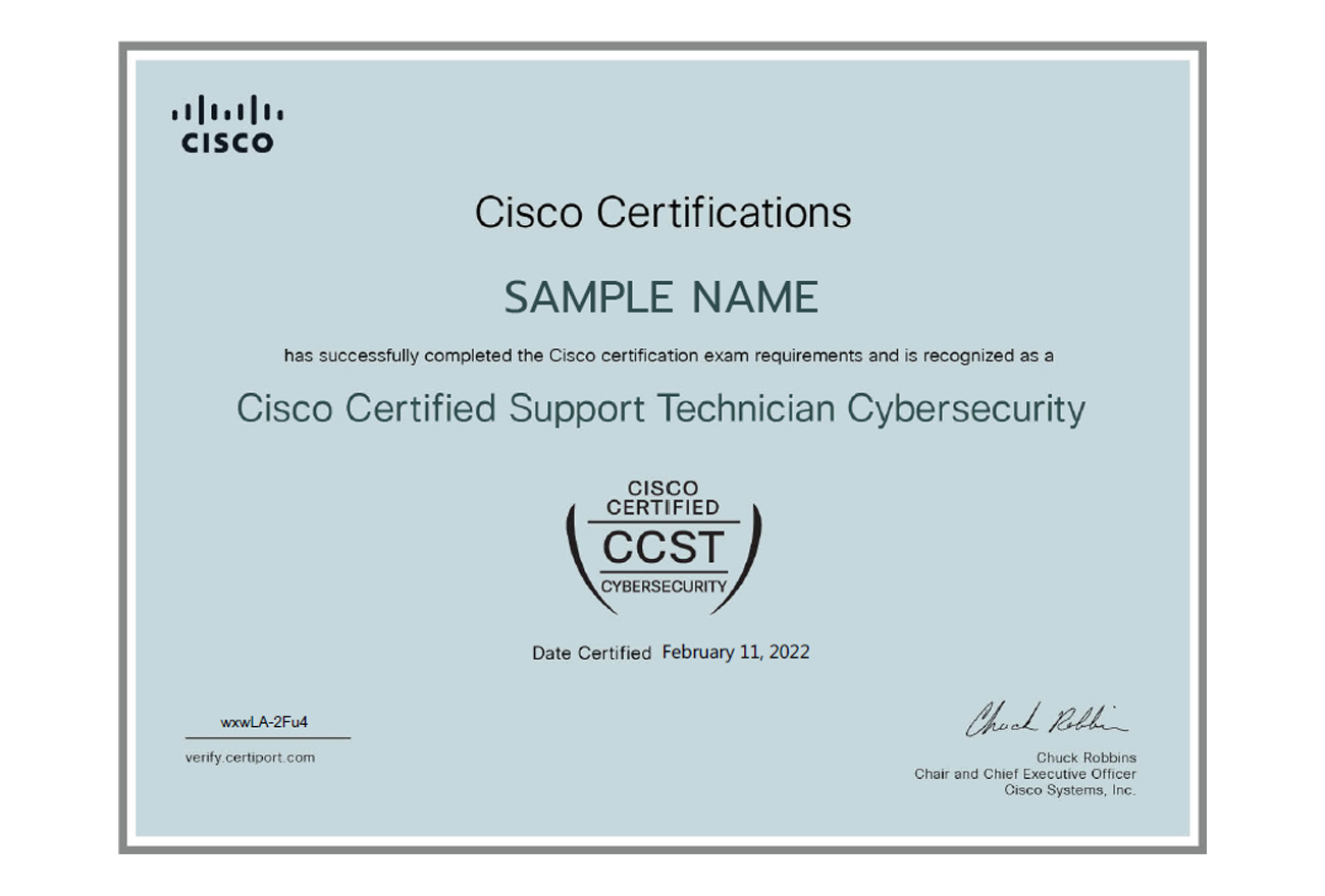 Cisco Certified Support Technician