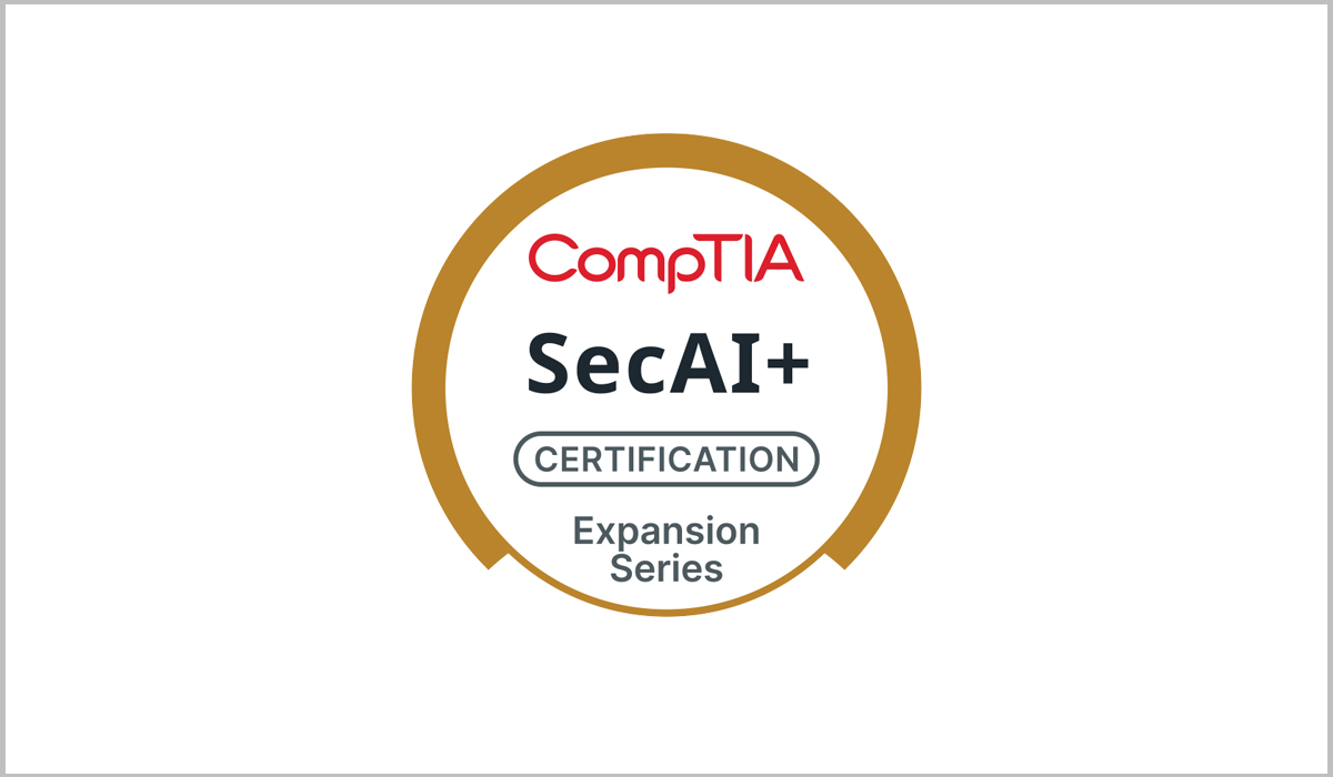 หลักสูตร CompTIA SecAI+ (อบรมพร้อมสอบ)